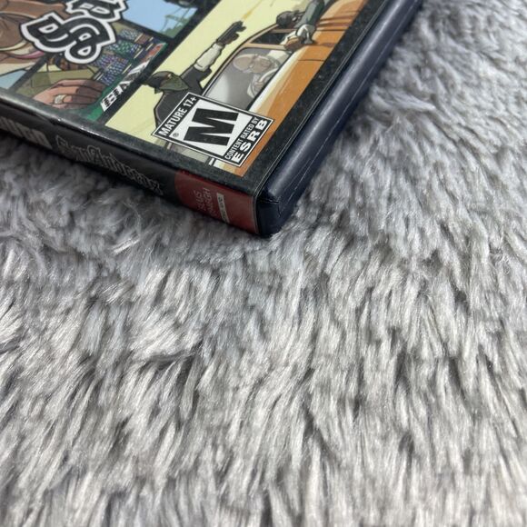 Grand Theft Auto San Andreas (PlayStation 2, 2004) PS2 Game Disc Case Manual Map - Picture 12 of 15